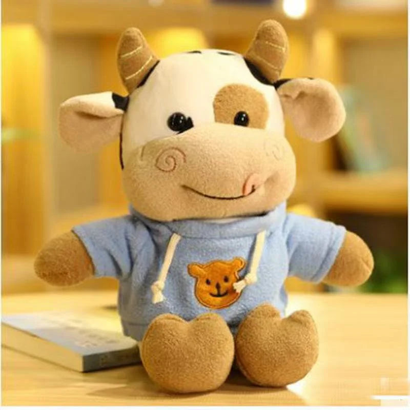 Cute Cow Plush Toy | Soft Stuffed Animal Rag Doll | 13 Styles