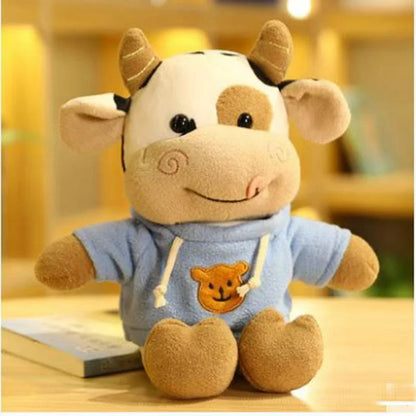 Cute Cow Plush Toy | Soft Stuffed Animal Rag Doll | 13 Styles