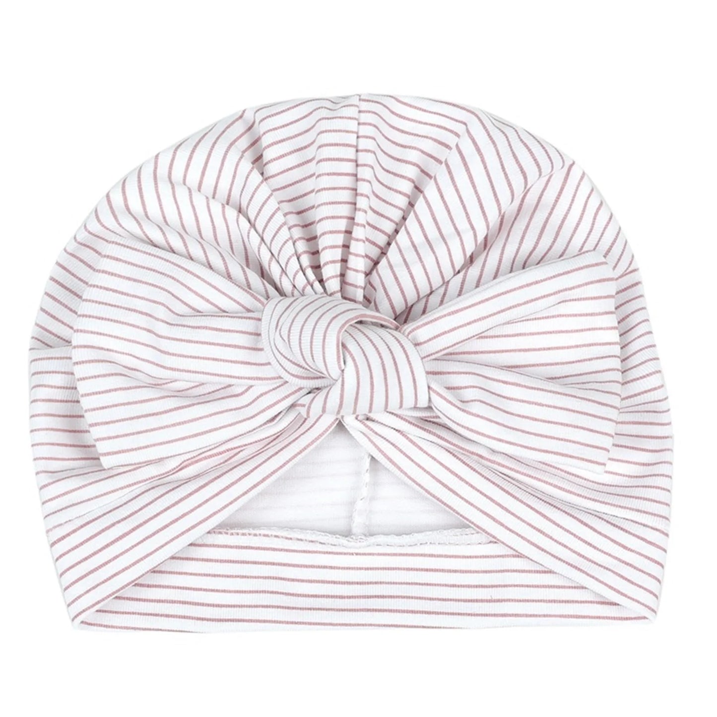 Baby Turban Bow Knot Hat | Soft Beanie Headwrap for Newborns & Toddlers