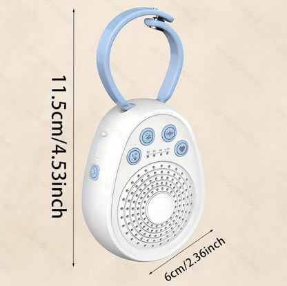 Baby White Noise Machine | 20 Soothing Sounds, Sleep in Minutes | Portable USB for Newborns & Travel