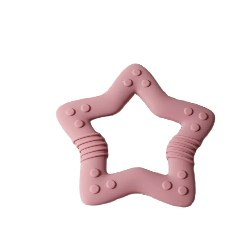 Baby Star & Heart Silicone Teether