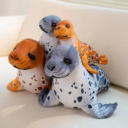 Kawaii Sea Lion Seal Plush Toy | Super Soft Stuffed Animal | 2 Colours | 40cm & 60cm