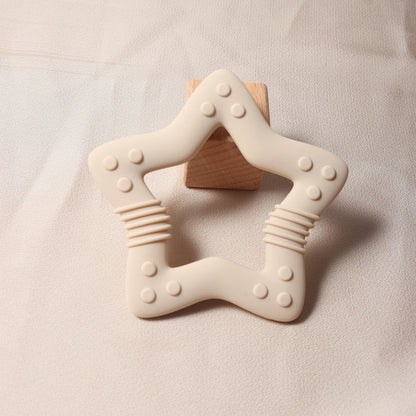 Baby Star & Heart Silicone Teether