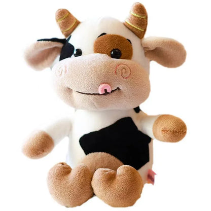 Cute Cow Plush Toy | Soft Stuffed Animal Rag Doll | 13 Styles