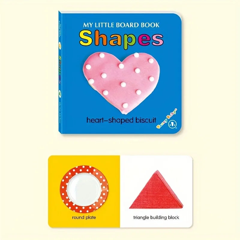Baby Colourful Pattern Card Books | Interactive Sensory Toy for Newborn Early Development