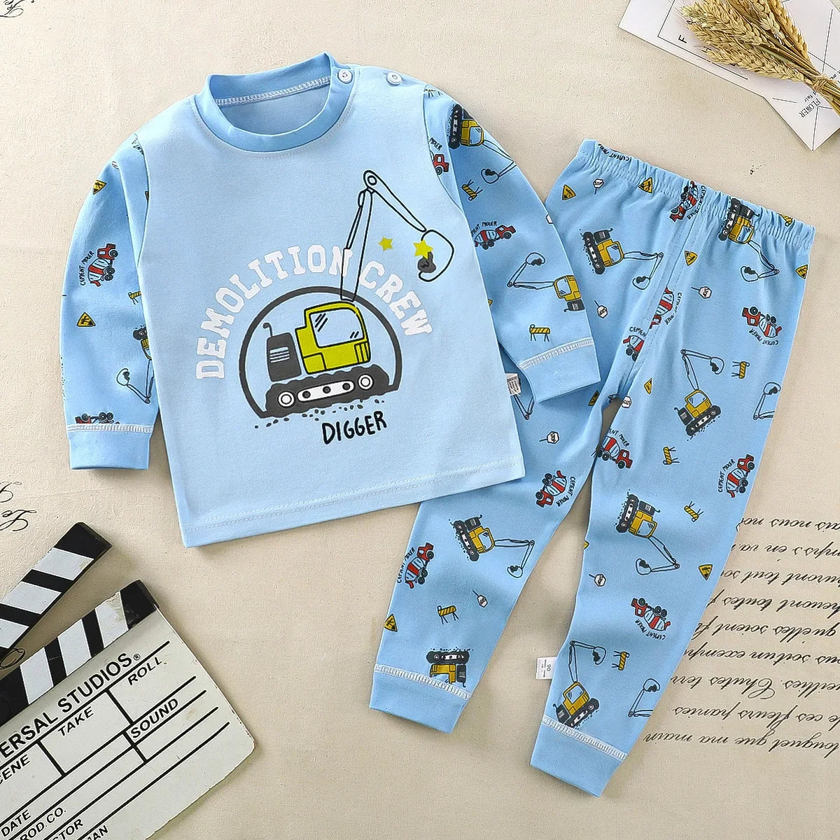 Kids Cotton Pyjama & Underwear Set | Boys & Girls Sleepwear
