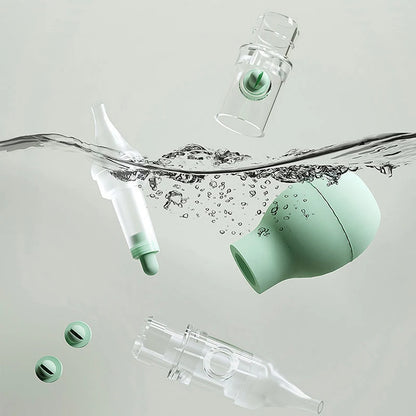 Baby Nasal Aspirator | Soft Silicone Nose Cleaner & Snot Sucker for Newborns, Anti-Backflow