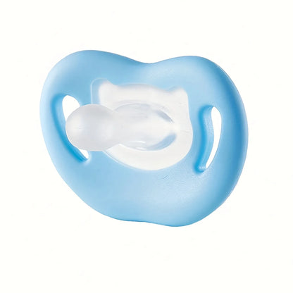Silicone Baby Pacifier & Soother | Soft Thumb Nipple | Single & 2-Pack | Pink & Blue