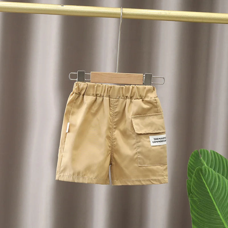 Kids Cotton T-Shirt & Shorts Fashion Set | Boys & Girls Summer 2PCS