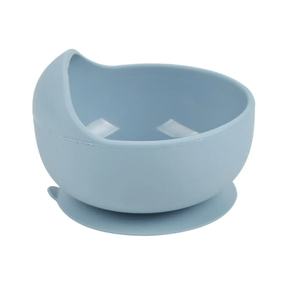 Baby Silicone Suction Bowl with Spoon | Waterproof Kids Feeding Tableware