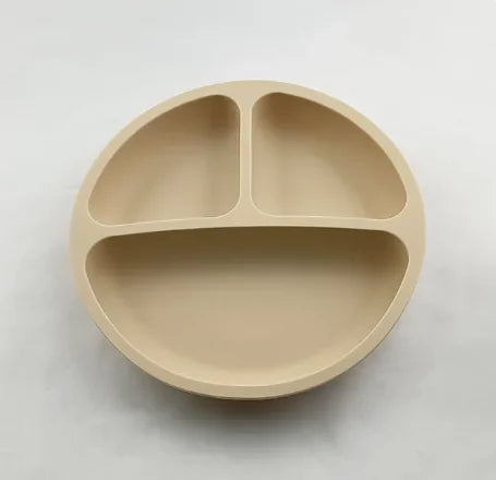 5-Piece Baby Silicone Tableware Set | Suction Plate, Bowl, Spoon & Fork | BPA-Free