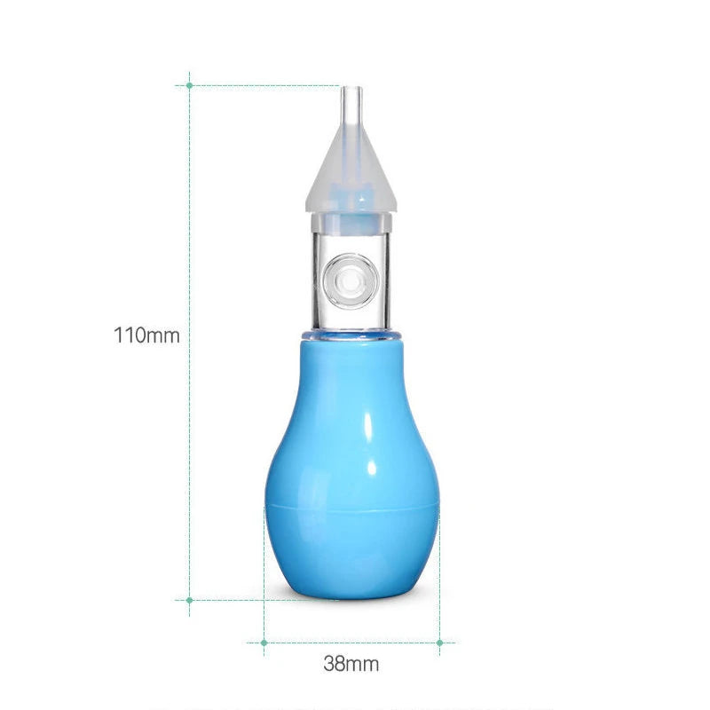 Silicone Baby Nasal Aspirator | Suction Pump Nose Cleaner | Single, 2-Pack & 3-Pack
