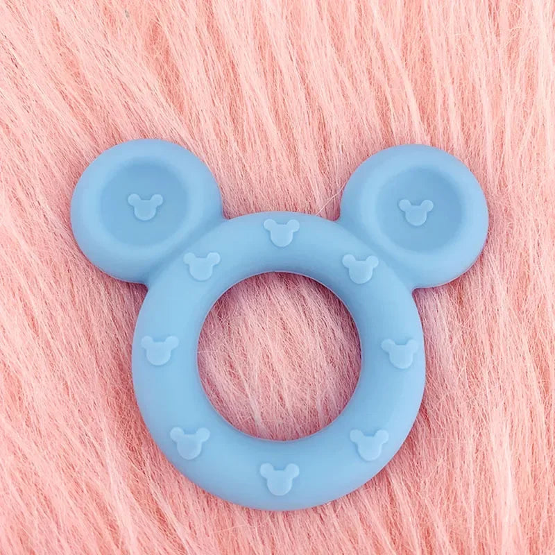 Silicone Turtle Baby Teether | Food-Grade Soft Tortoise Teething Toy | 8 Colours