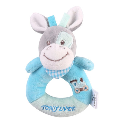 Baby Animal Plush Hand Bell Rattle Toy