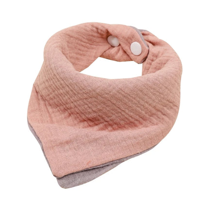 Baby Bandana Bib | Muslin Drool Bib for Teething Infants 0-12 Months