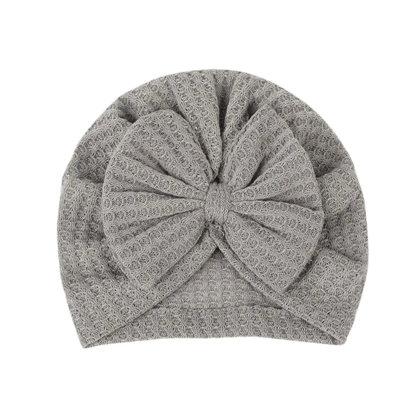 Baby Turban Bow Knot Hat | Soft Beanie Headwrap for Newborns & Toddlers