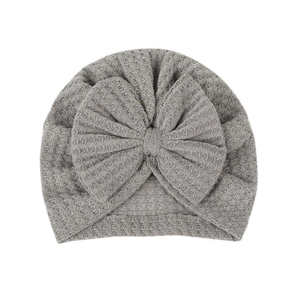 Baby Turban Bow Knot Hat | Soft Beanie Headwrap for Newborns & Toddlers