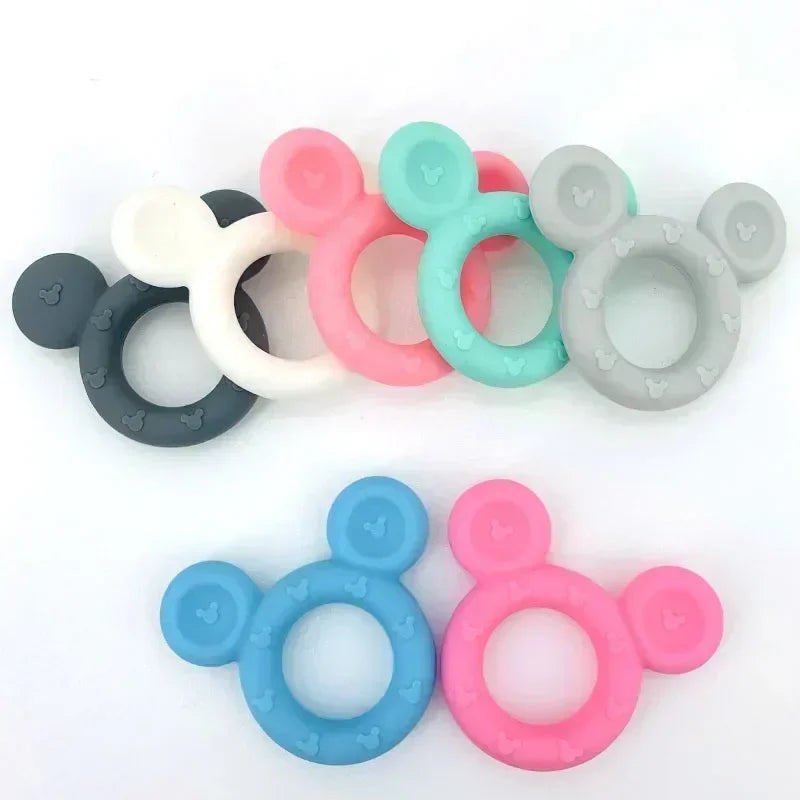 Silicone Turtle Baby Teether | Food-Grade Soft Tortoise Teething Toy | 8 Colours