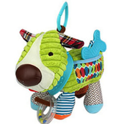 Baby Soft Plush Animal Pram Toy
