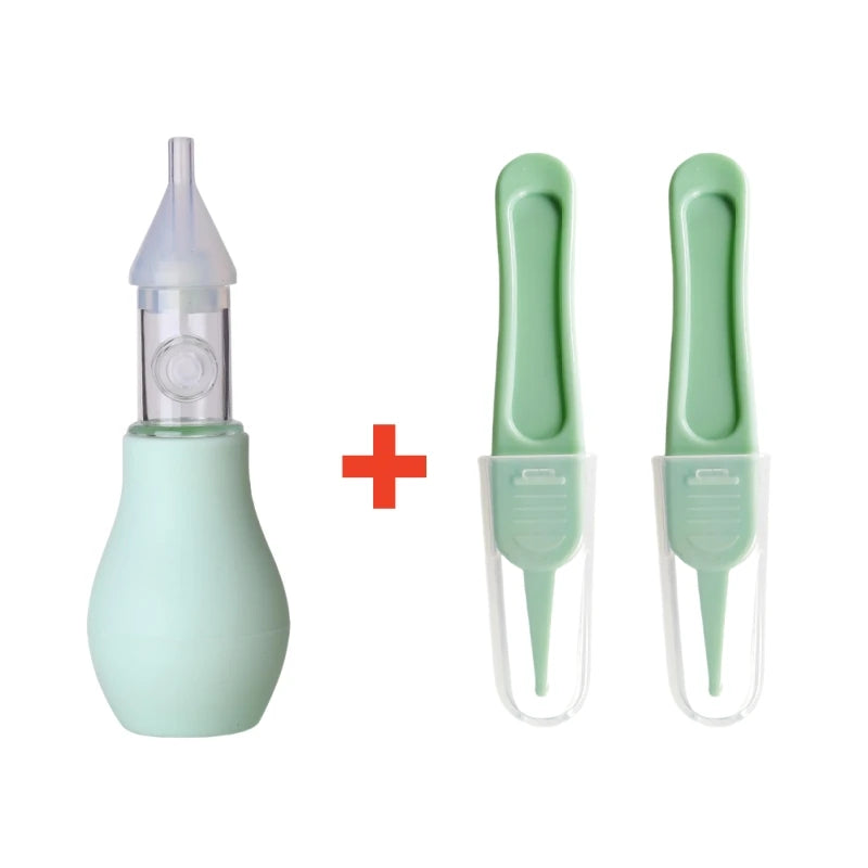 Silicone Baby Nasal Aspirator | Suction Pump Nose Cleaner | Single, 2-Pack & 3-Pack