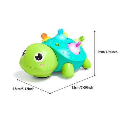 Baby Turtle Crawling Toy | Light & Sound Sensory Toy for Infants 0–12 Months