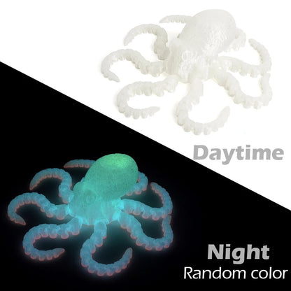 3D Printed Octopus Fidget Toy | Flexible Joints Desktop Ornament & Kids Gift