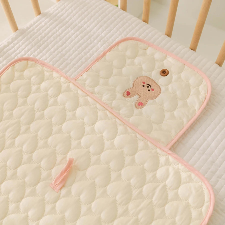 Baby Foldable Changing Mat | Portable Waterproof Nappy Change Pad for Newborns