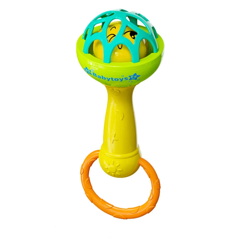 Baby Rattle Toys | Sensory Shaker & Grab Set for Newborns 0-12 Months