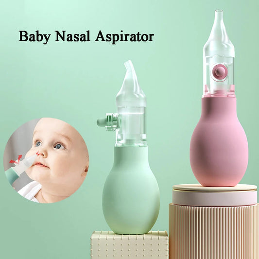 Baby Nasal Aspirator | Soft Silicone Nose Cleaner & Snot Sucker for Newborns, Anti-Backflow
