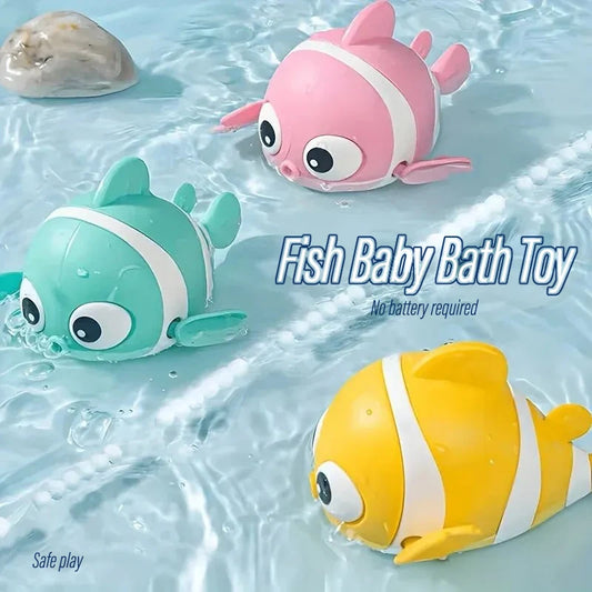 Baby Clown Fish Bath Toy Set | 3-Piece Water Play Set for Toddlers