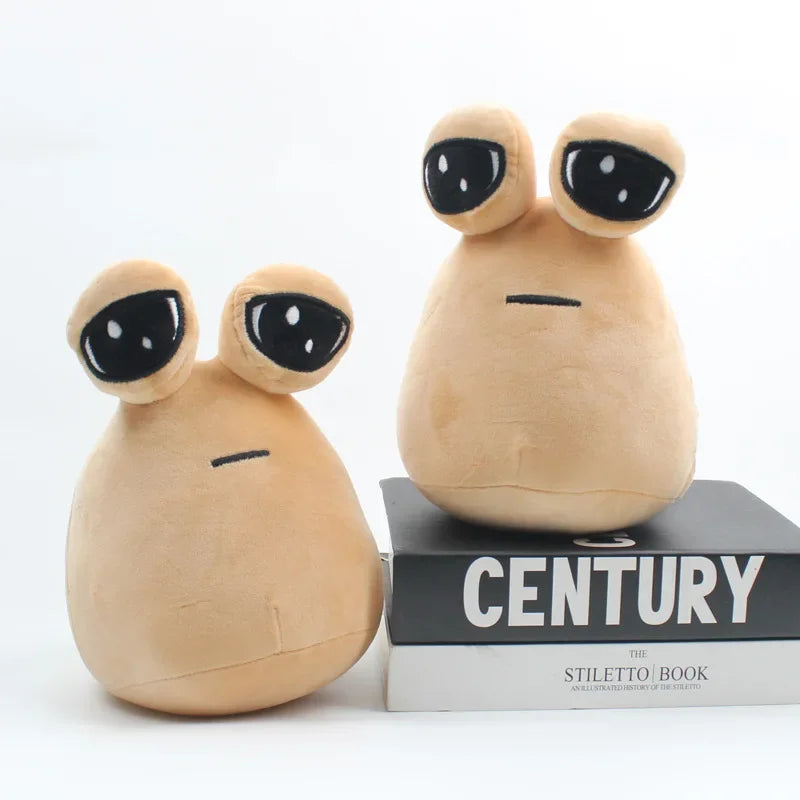 Pou Alien Plush Toy | Kawaii Anime Stuffed Doll for Kids