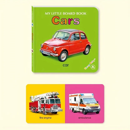 Baby Colourful Pattern Card Books | Interactive Sensory Toy for Newborn Early Development