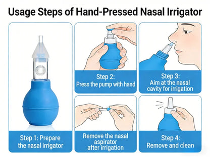 Silicone Baby Nasal Aspirator | Suction Pump Nose Cleaner | Single, 2-Pack & 3-Pack