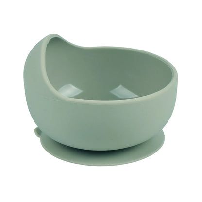 Baby Silicone Suction Bowl with Spoon | Waterproof Kids Feeding Tableware
