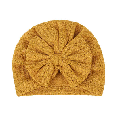 Baby Turban Bow Knot Hat | Soft Beanie Headwrap for Newborns & Toddlers