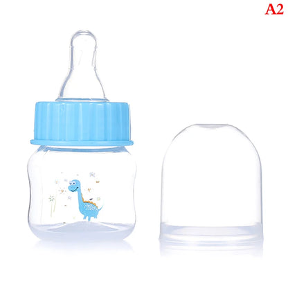 50ml Mini Portable Baby Nursing Bottle | BPA-Free Newborn Feeder for Milk, Juice & Fruit | 3 Colours