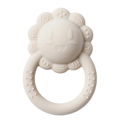 Silicone Bear Teether Rattle | Food-Grade Sensory Hand Bell for Babies 0–12 Months