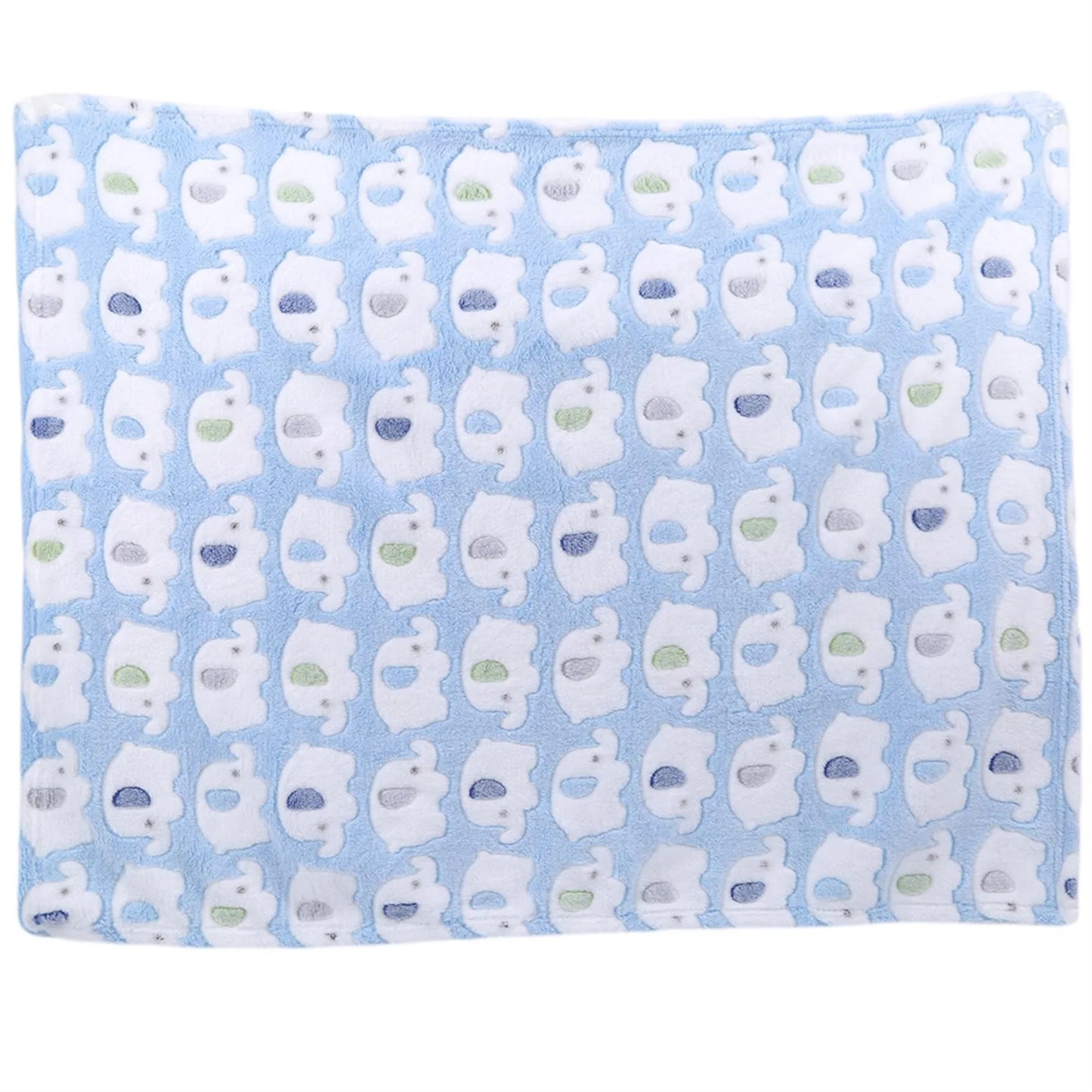 Baby Thermal Fleece Swaddle Blanket | Soft Newborn Bedding Wrap for All Seasons