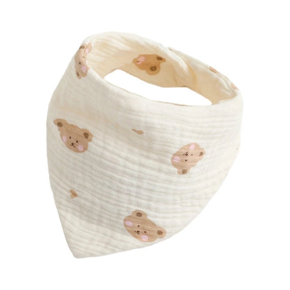 Baby Bandana Bib | Muslin Drool Bib for Teething Infants 0-12 Months