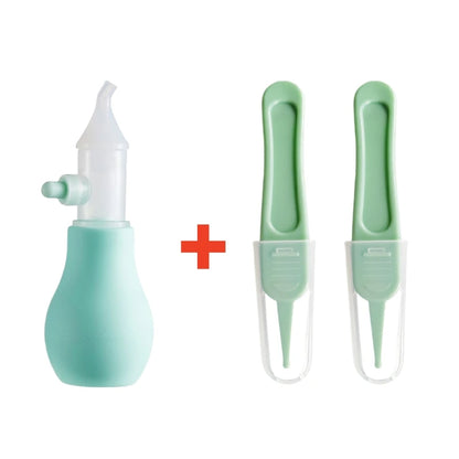 Silicone Baby Nasal Aspirator | Suction Pump Nose Cleaner | Single, 2-Pack & 3-Pack