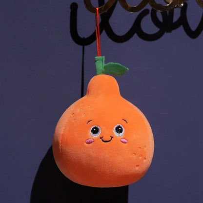 Kawaii Fruit Plush Toy | Soft Stuffed Fruit Pillow Doll | 6 Designs | 10cm, 20cm & 30cm