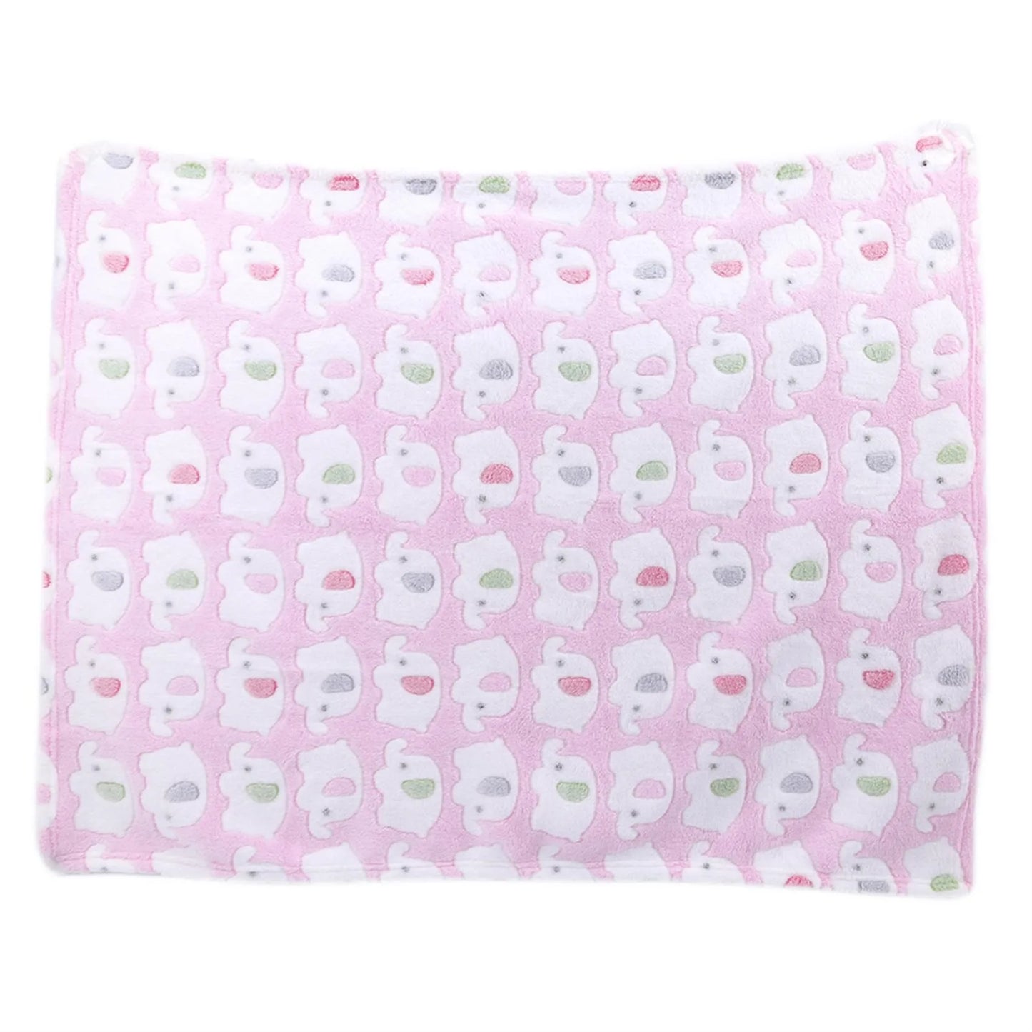 Baby Thermal Fleece Swaddle Blanket | Soft Newborn Bedding Wrap for All Seasons