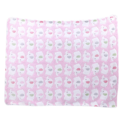 Baby Thermal Fleece Swaddle Blanket | Soft Newborn Bedding Wrap for All Seasons