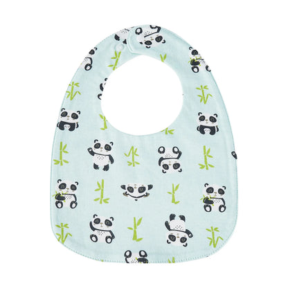 Baby Feeding Bib | Soft Cotton Adjustable Waterproof Bib for Newborns & Infants