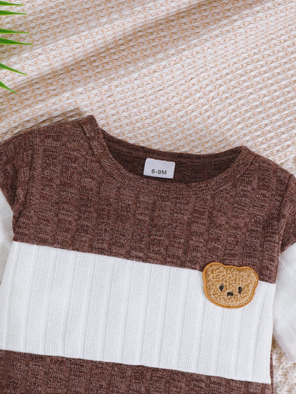 Baby Boy Bear Jumpsuit & Shorts Set 2PCS | Summer 1-18 Months