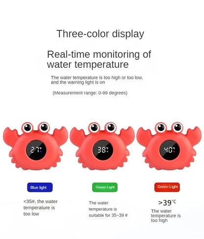 Baby Bath Thermometer | Floating Water Temperature Tester with LED Display