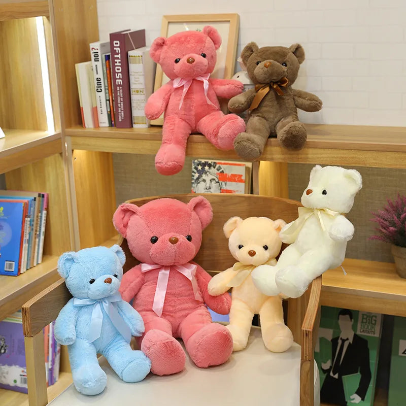 Teddy Bear Plush Toy | Soft Kawaii Stuffed Bear for Kids