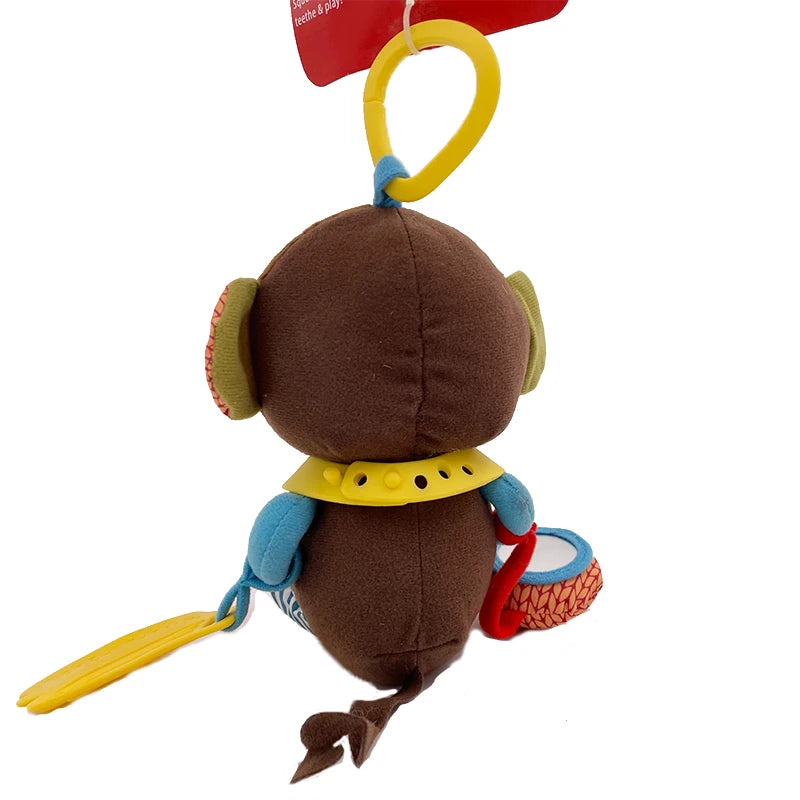 Baby Soft Plush Animal Pram Toy