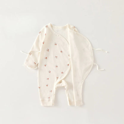 Newborn Romper & Bib Set — 100% Cotton Unisex