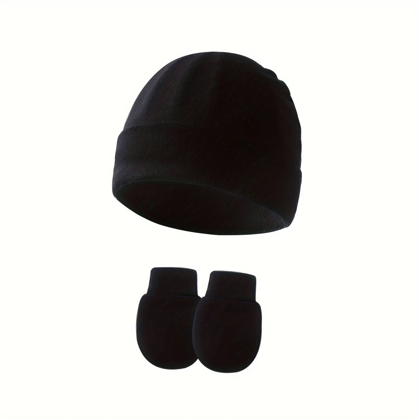 4-Pack Baby No-Scratch Mittens | Newborn Cotton Mittens for Boys & Girls
